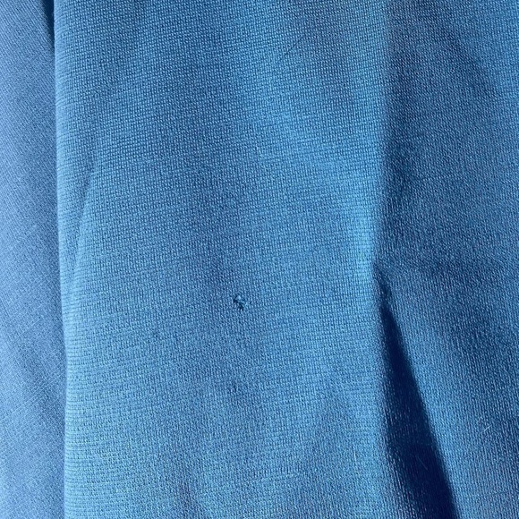 70s The American Way With Wool Vintage Fur Neck Cape Large - Picture 7 of 10